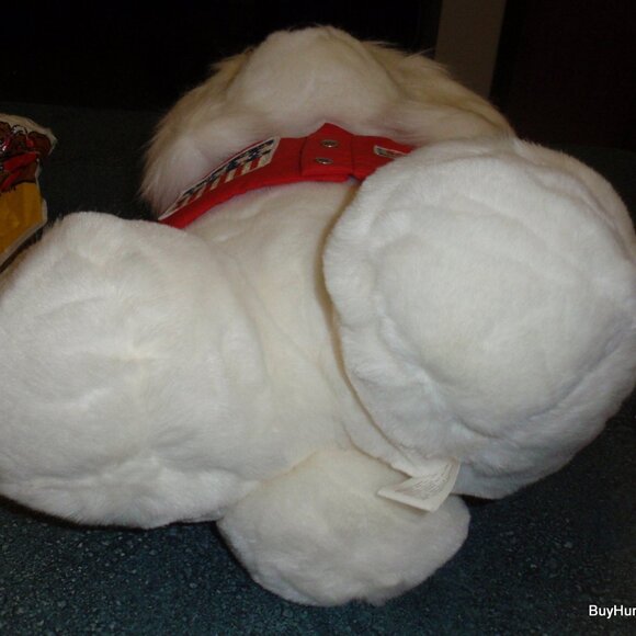 1989 Hudson Christmas Santa Bear Explorer With Bag & Gore-tex Jacket - GIFT! - Picture 4 of 6